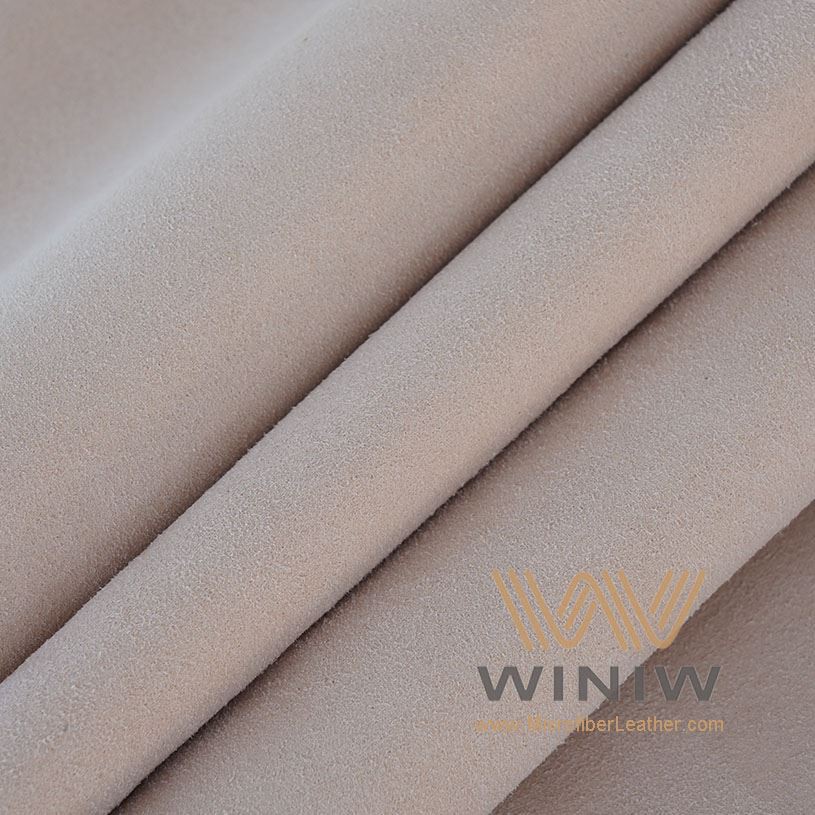 Mikrofiber Faux Suede Materjal tad-Drapp