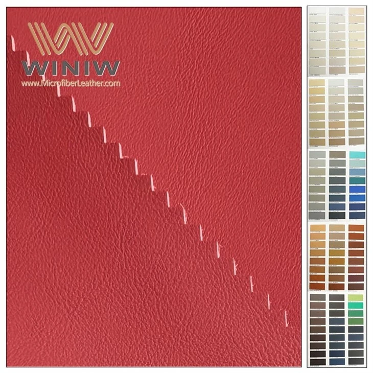 0.8mm Natural Feel Nappa Imitation SK Series Leather For Making Interior Car