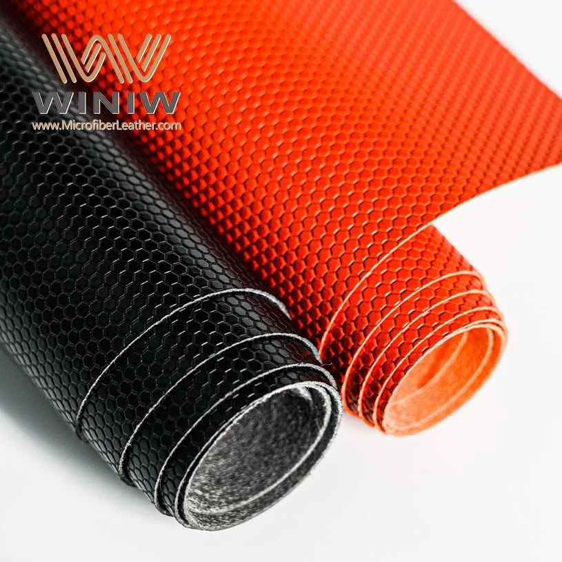 Ġilda artifiċjali Microfiber PU Leatherettes Tessili Għall-Ħwejjeġ