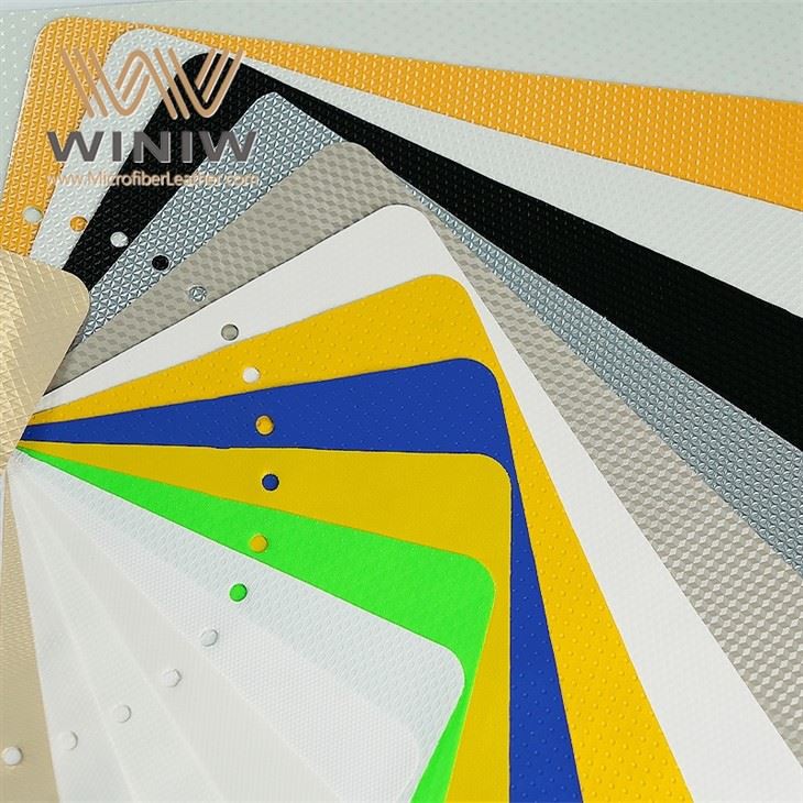 Materjal Vegan PU tal-ġilda artifiċjali ta 'durabilità għolja għall-futbol