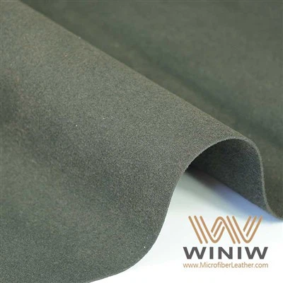 0.5mm Microfiber Ġilda PU Suede Materjal Għall-Ingwanti tas-Sigurtà